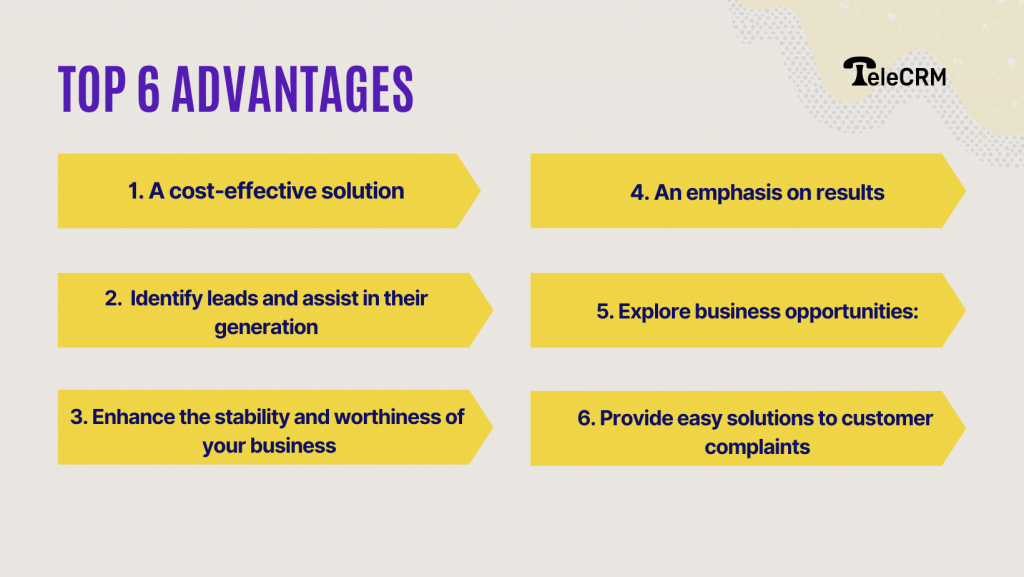 Top advantages of Telemarketing