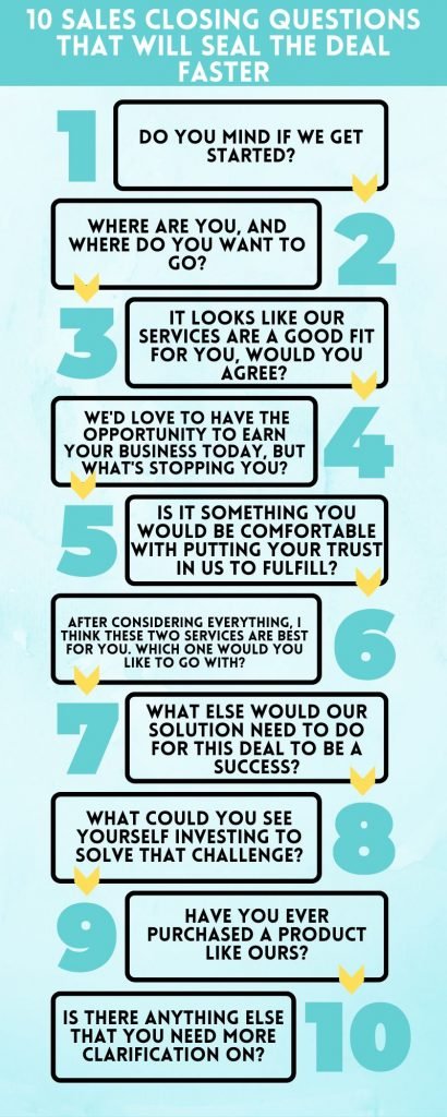 10 sales closing questions that will seal the deal faster