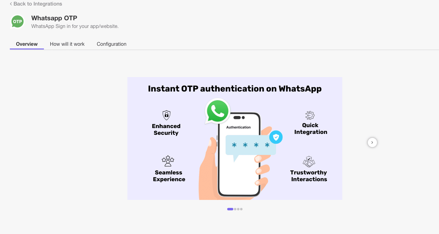 WhatsApp OTP: How to Send OTP with WhatsApp 11 WhatsApp OTP Integration Section in TeleCRM.