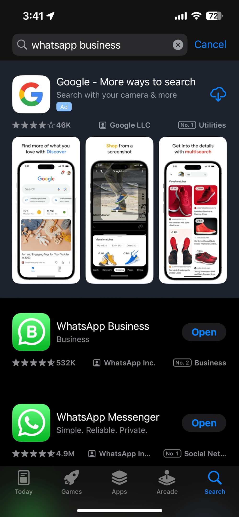 How to Change WhatsApp to Business Account 2 Download and Open the WhatsApp Business App from your phone's App store