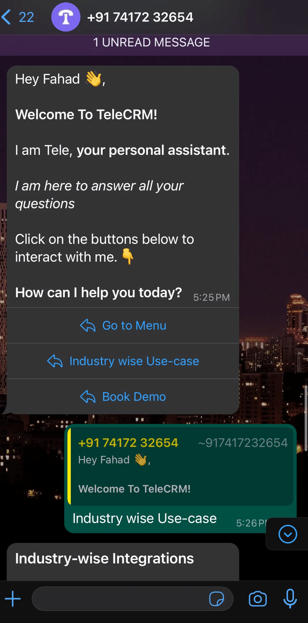 How to Change WhatsApp to Business Account 24 TeleCRM's WhastApp Chatbot Tele helps in sales as well as in providing excellent customer support.