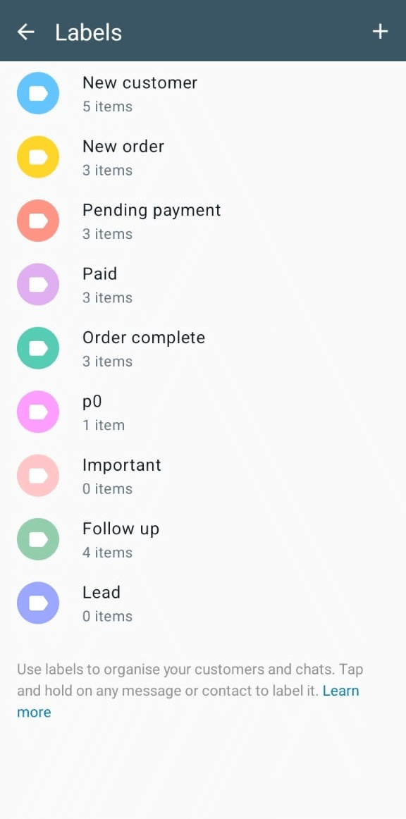 10 Ways to Use WhatsApp for Customer Service in 2025 7 Labels on WhatsApp Business