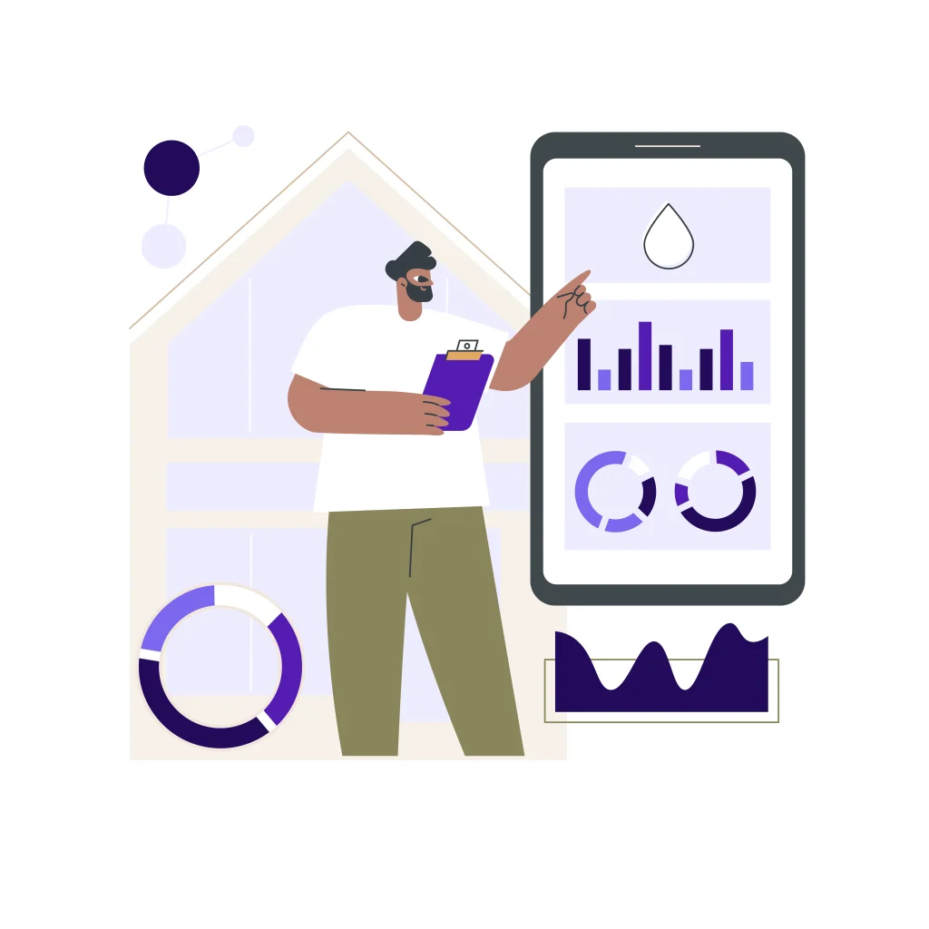 Data analytics in real estate management software