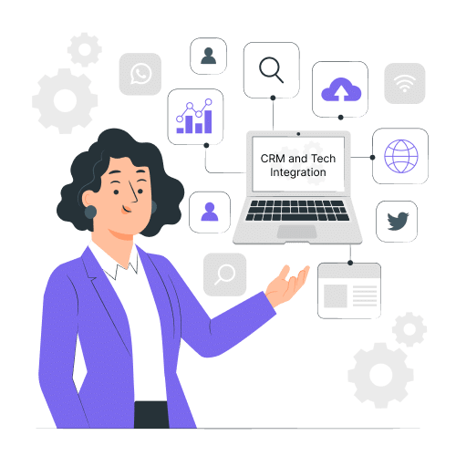 Analytical CRM must offer integrations with other tools and softwares