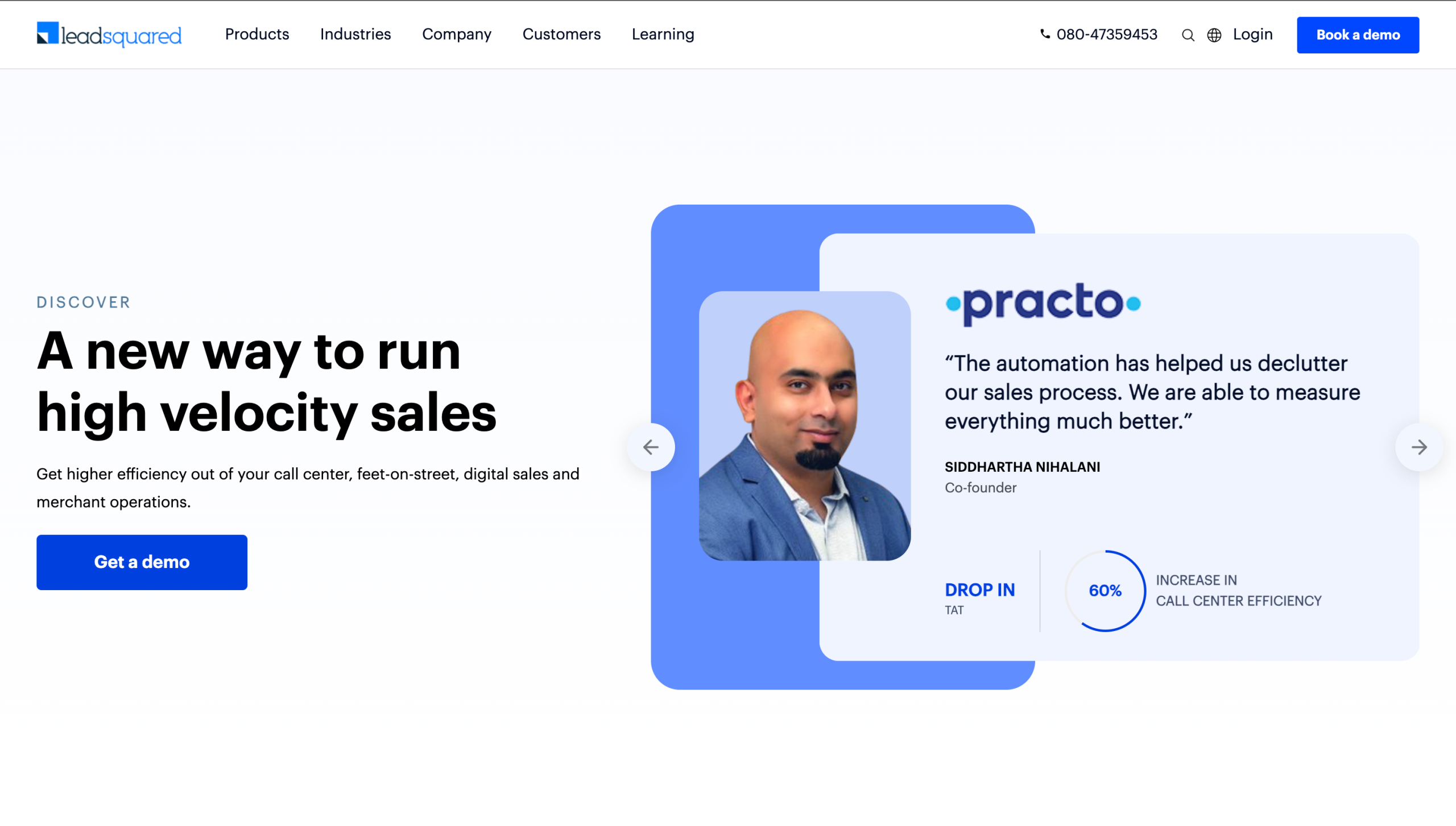9 CRM Software Examples + Features, Use-cases & More 13 LeadSquared website