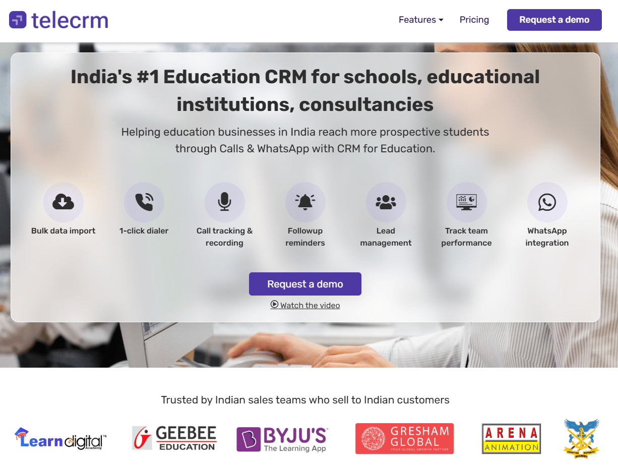 7 Best CRM for Higher Education in 2025 2 Telecrm - India's best education CRM