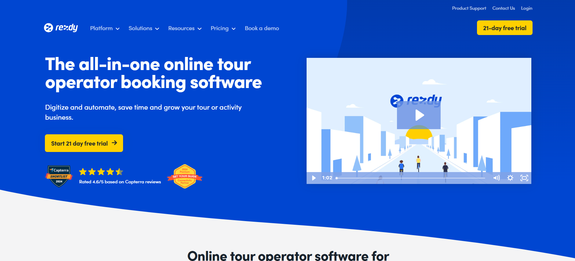 Rezdy - travel management system