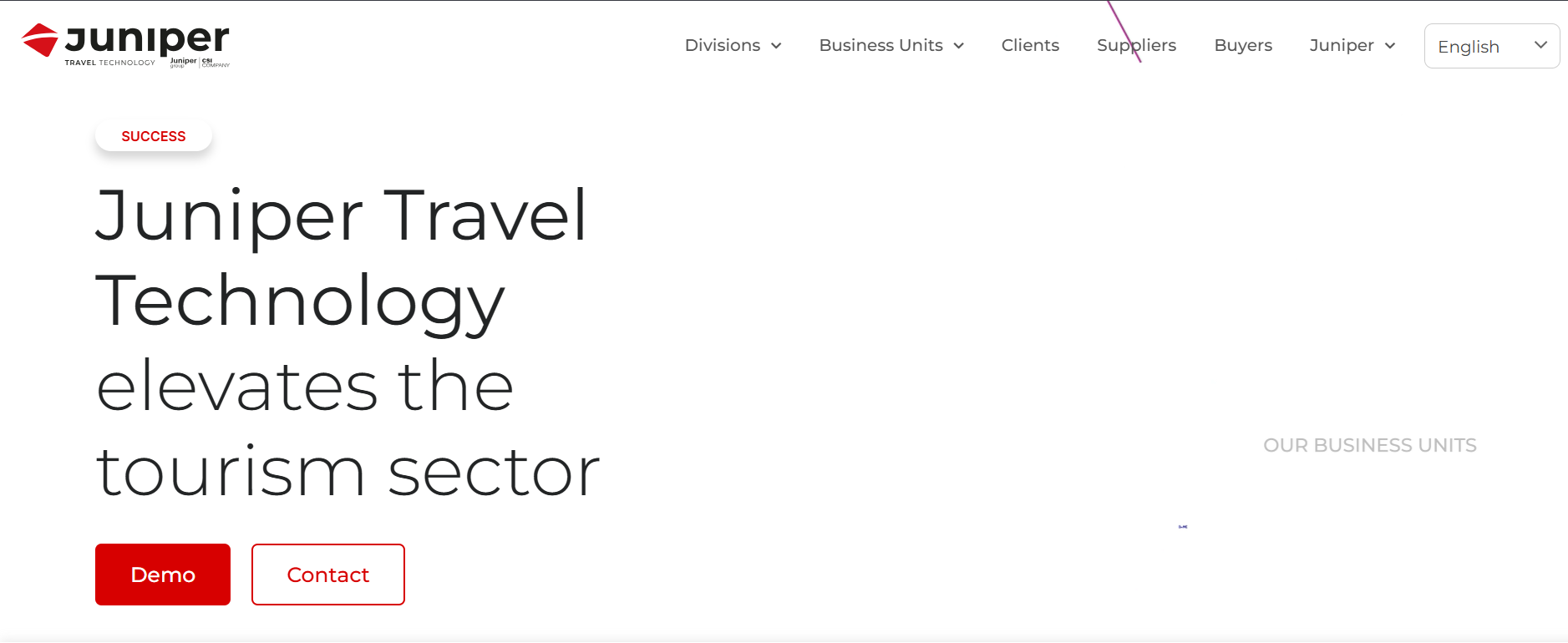 Juniper Travel Technology offers innovative travel software solutions for the travel industry