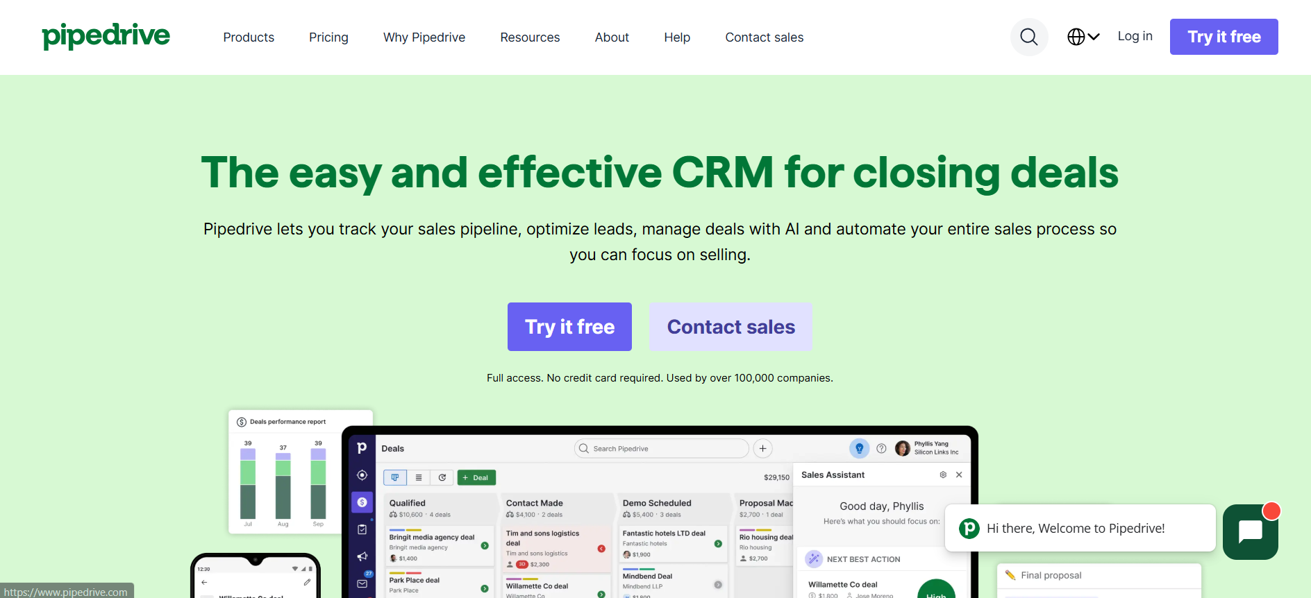 Pipedrice is a real estate crm