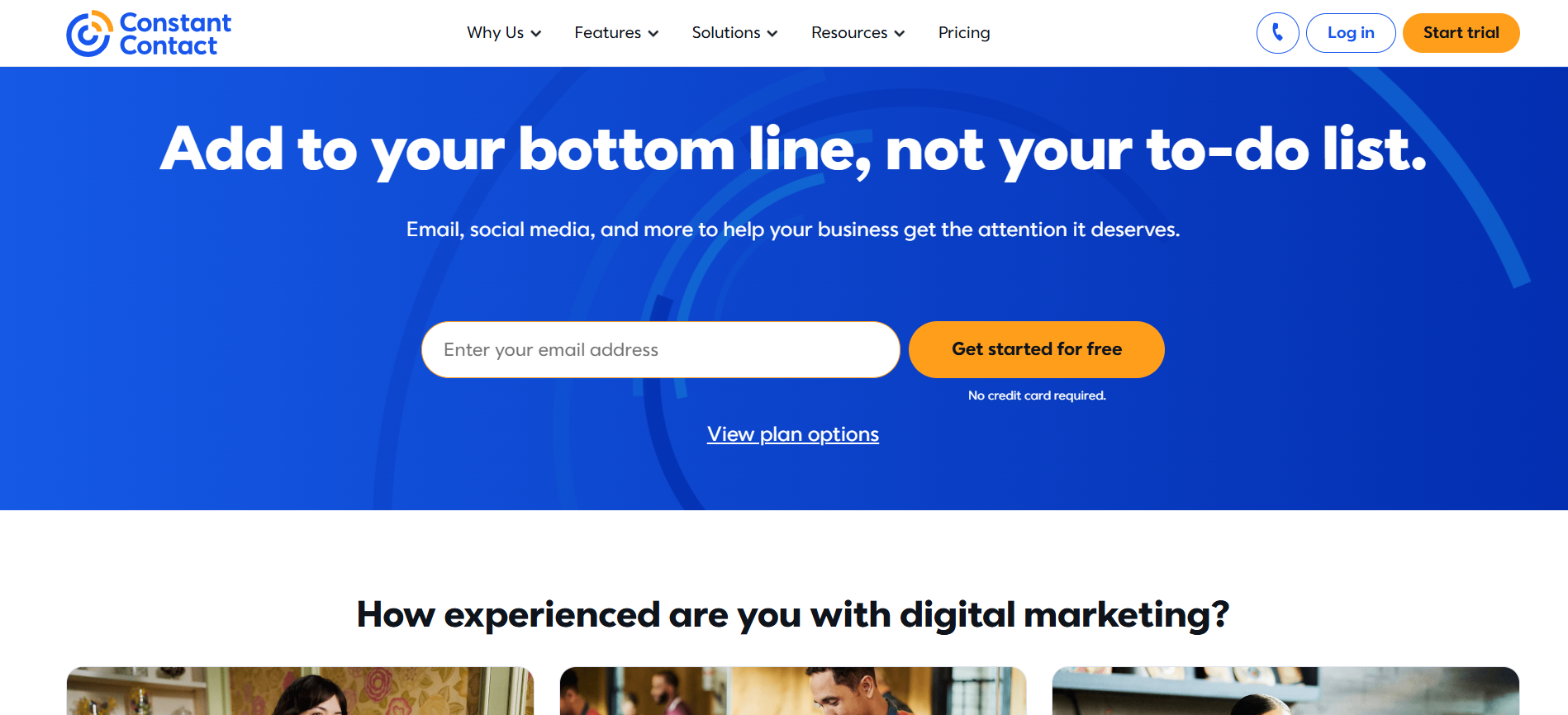 Constant contact is an email marketing tool