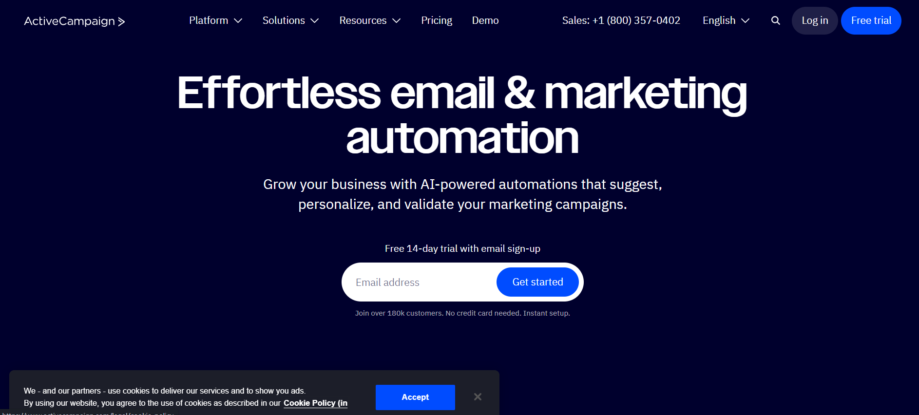 Activecampaign is an email and marketing automation tool
