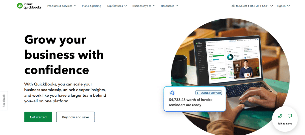 The Ultimate Guide to Accounting Software for Travel Agency 14 quickbooks dashboard