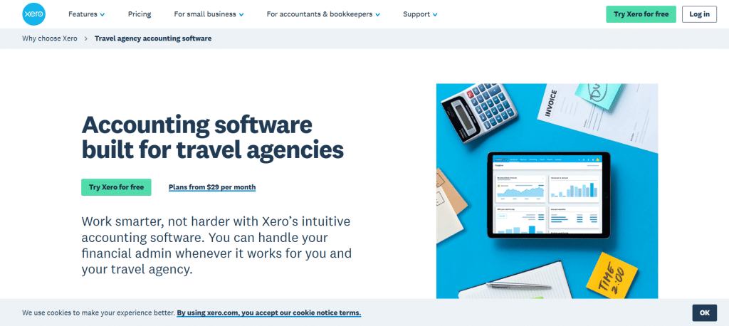 The Ultimate Guide to Accounting Software for Travel Agency 20 xero dashboard