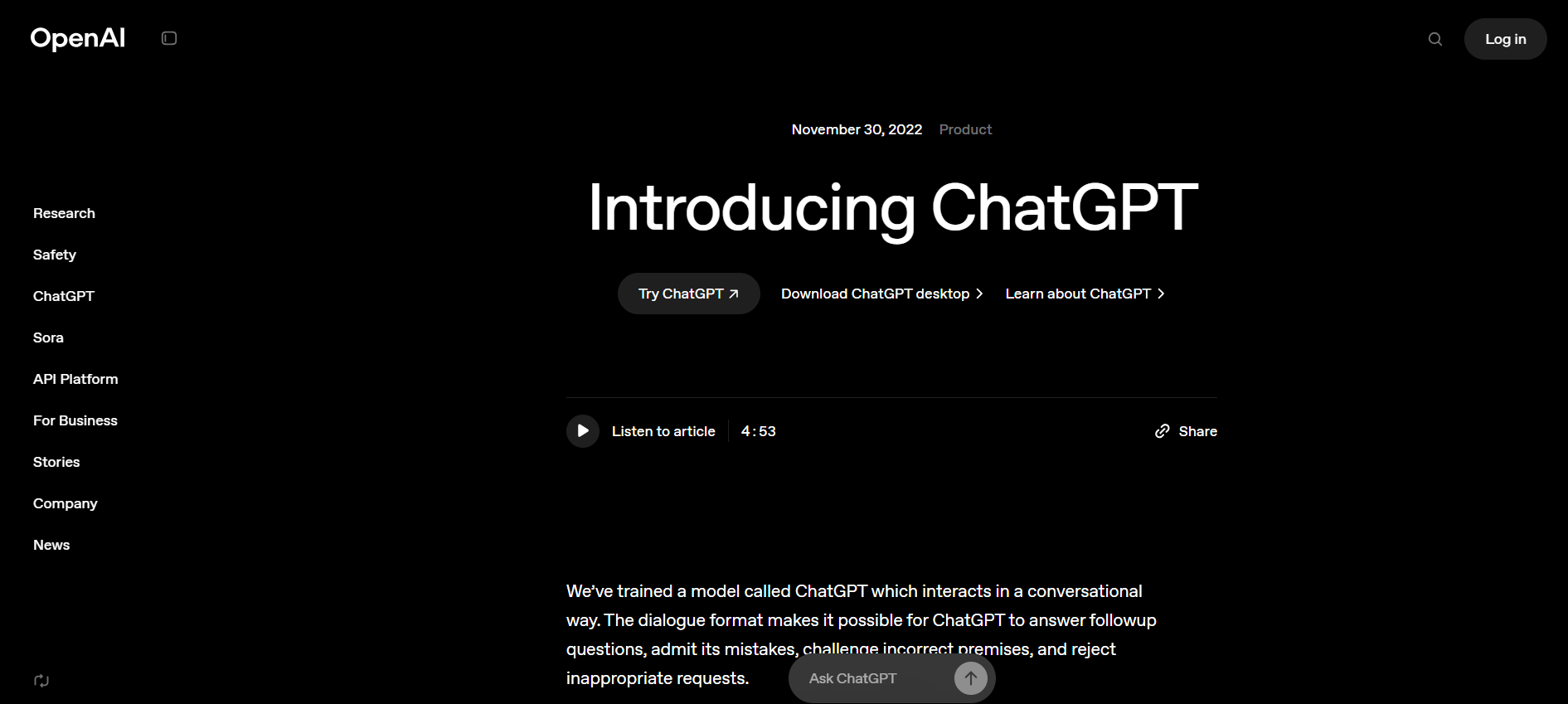 chatgpt is an AI-driven conversational marketing tool
