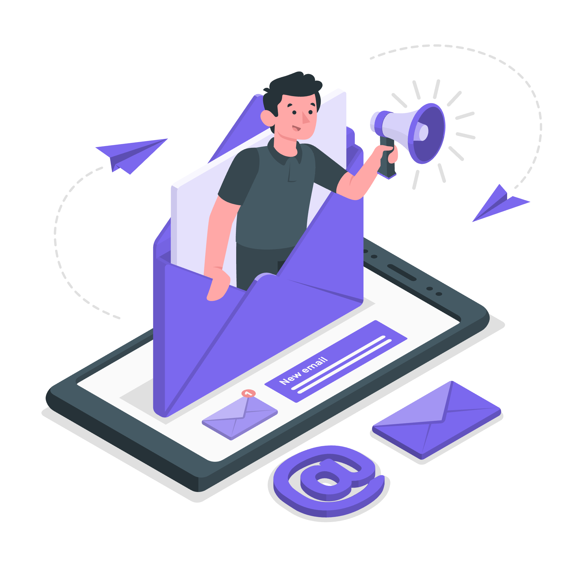 Start a newsletter with buyer tips and listings as part of email marketing campaigns