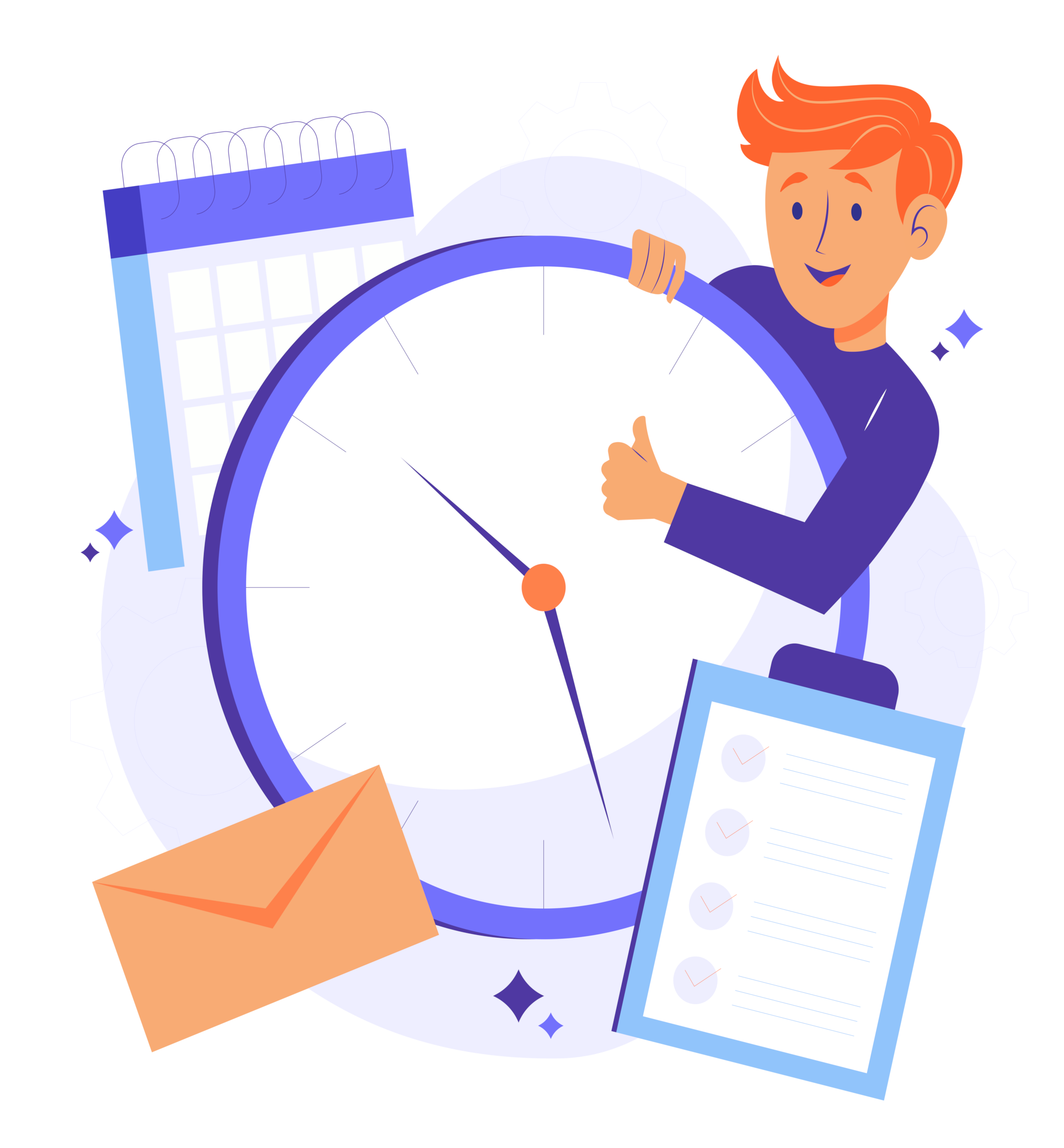 Time management skills of a real estate broker