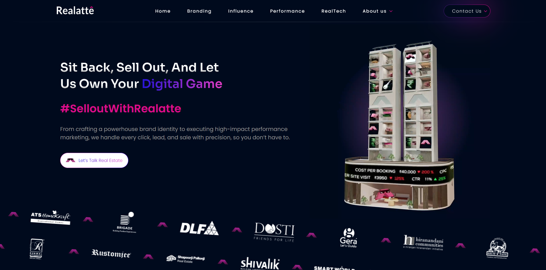 Realatte is real estate digital marketing agency