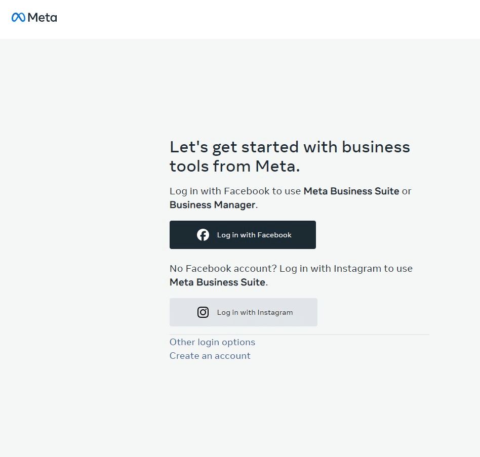 Log in to your Facebook Business Manager account. 