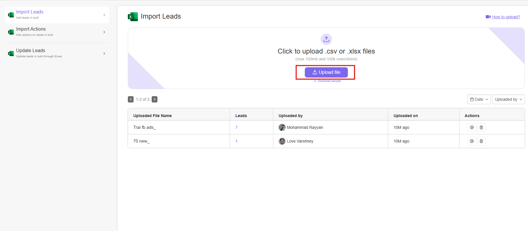 migrate from excel to crm - this is the third step to import your dara