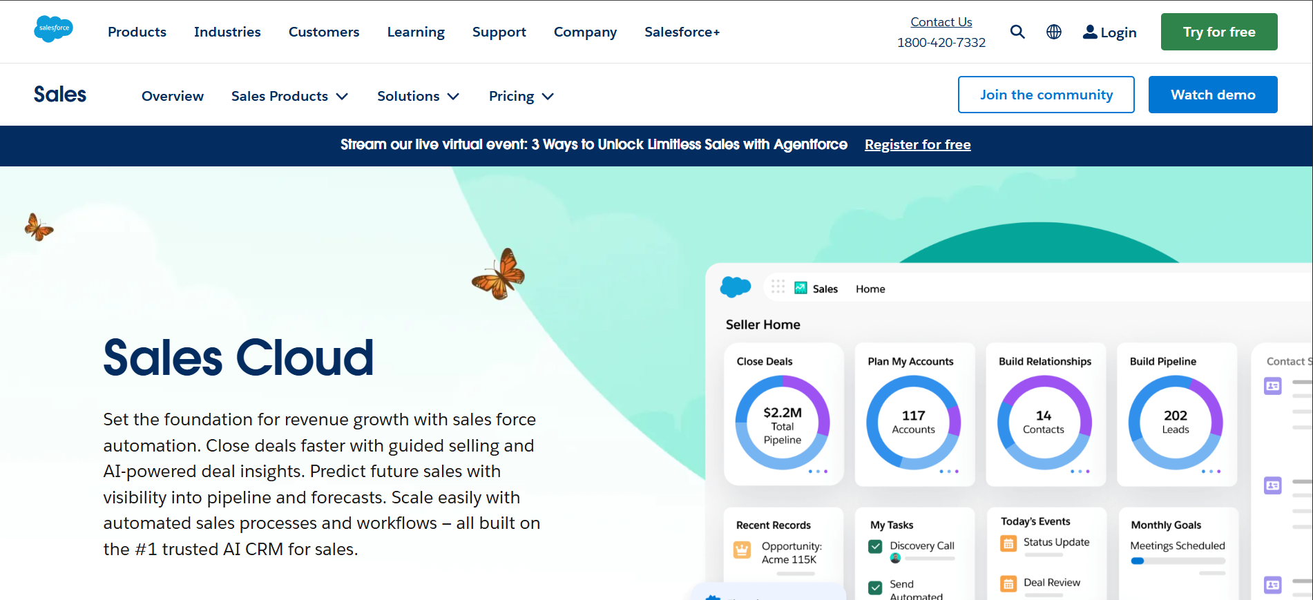 The Ultimate Guide to the Best Pipeline Management CRM Tools 5 salesforce sales cloud - a sales pipeline management company